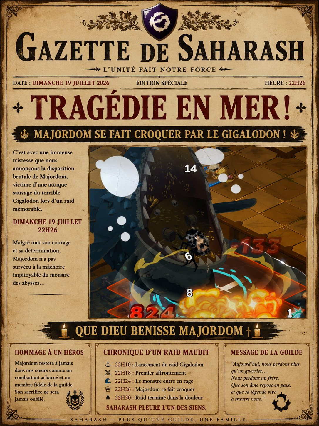 Couverture du numéro 05 de la Gazette Saharash